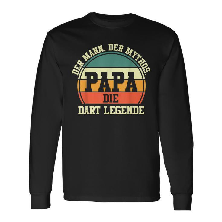 Herren Dart Dartsspieler Darts Langarmshirts Geschenkideen