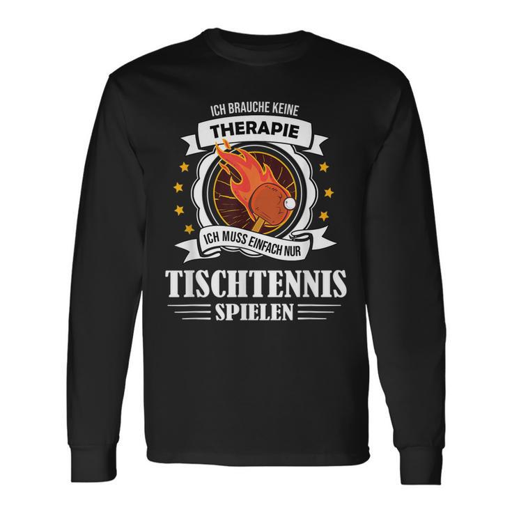 Herren Tischtennis Pingpong Opa Papa Grossvater Langarmshirts Geschenkideen