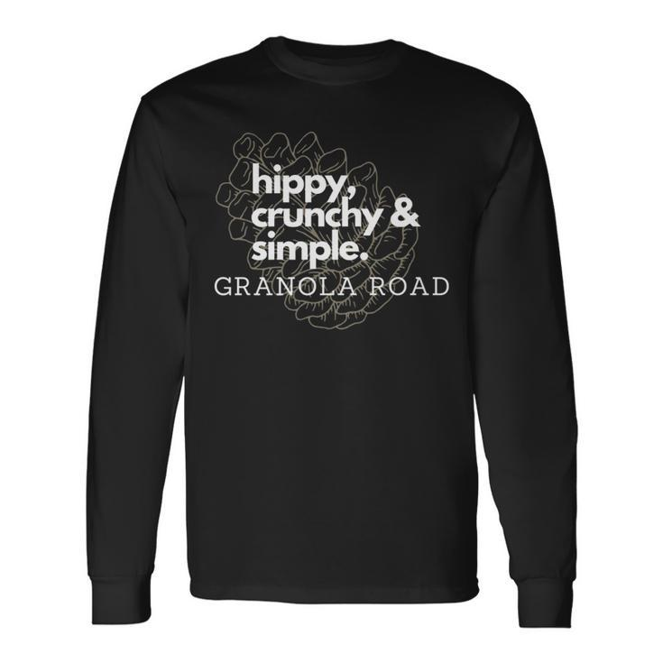 Hippy Crunchy & Simple Long Sleeve T-Shirt T-Shirt