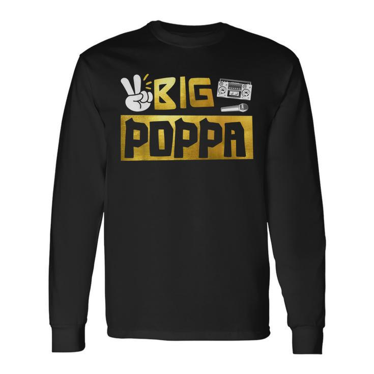 Hola At Your Poppa Two Legit To Quit Birthday Decorations Long Sleeve T-Shirt Gifts ideas