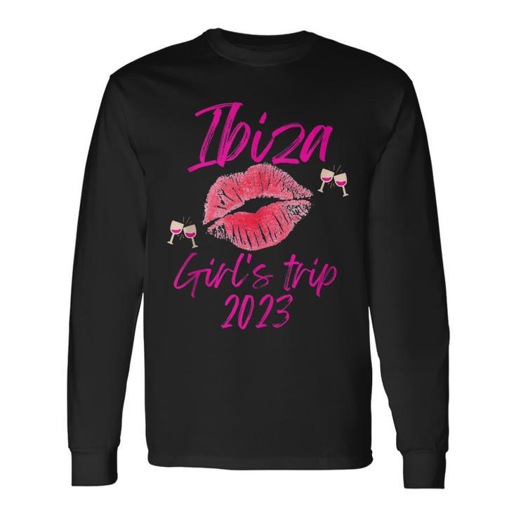 Ibiza Girls Trip 2023 Summer Travel Ibiza Party Long Sleeve T-Shirt T-Shirt Gifts ideas