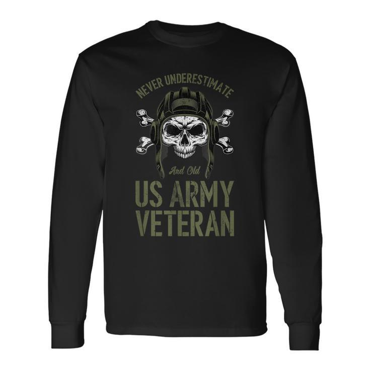 I’M A Veteran And My Oath Of Enlistment Veterans Day Gift  Men Women Long Sleeve T-shirt Graphic Print Unisex