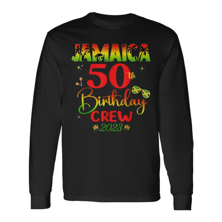 Jamaica Birthday Trip Matching Group 2023 Long Sleeve T-Shirt T-Shirt