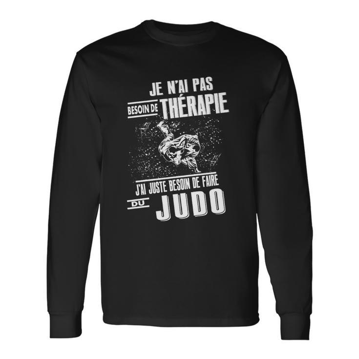 Judo Le Judo Judokas T-Shirt Long Sleeve T-Shirt Geschenkideen