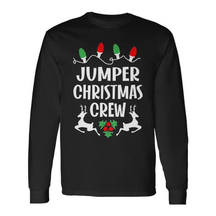 Jumper Name Christmas Crew Jumper Long Sleeve T-Shirt Gifts ideas