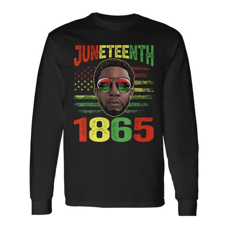 Junenth Is My Independence Day Black King Fathers Day Long Sleeve T-Shirt T-Shirt
