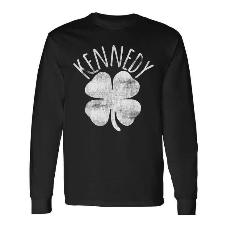 Kennedy St Patricks Day Irish Last Name Matching Long Sleeve T-Shirt