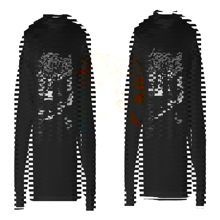 Kitties Black Rare Spit Long Sleeve T-Shirt