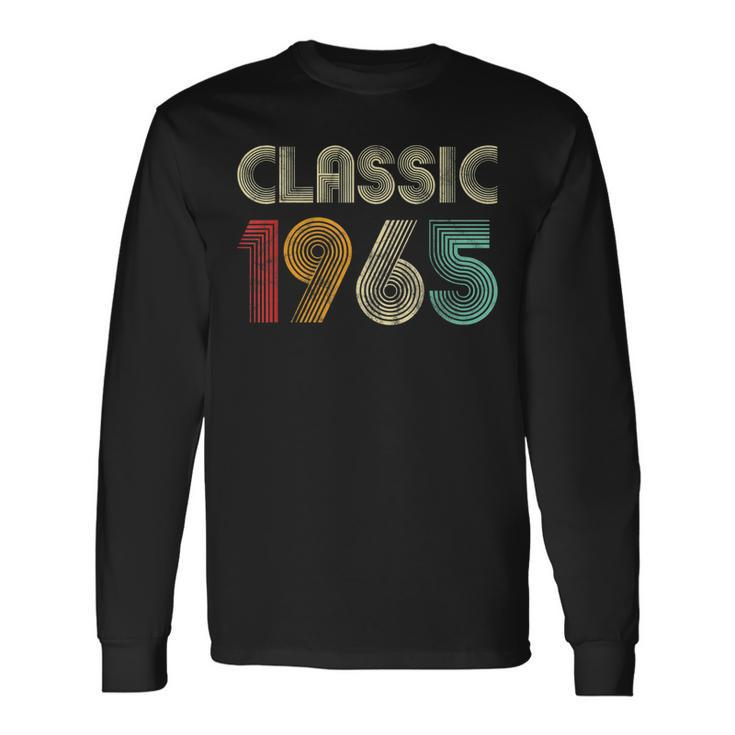 Klassisch 1965 Vintage 58 Geburtstag Geschenk Classic Langarmshirts