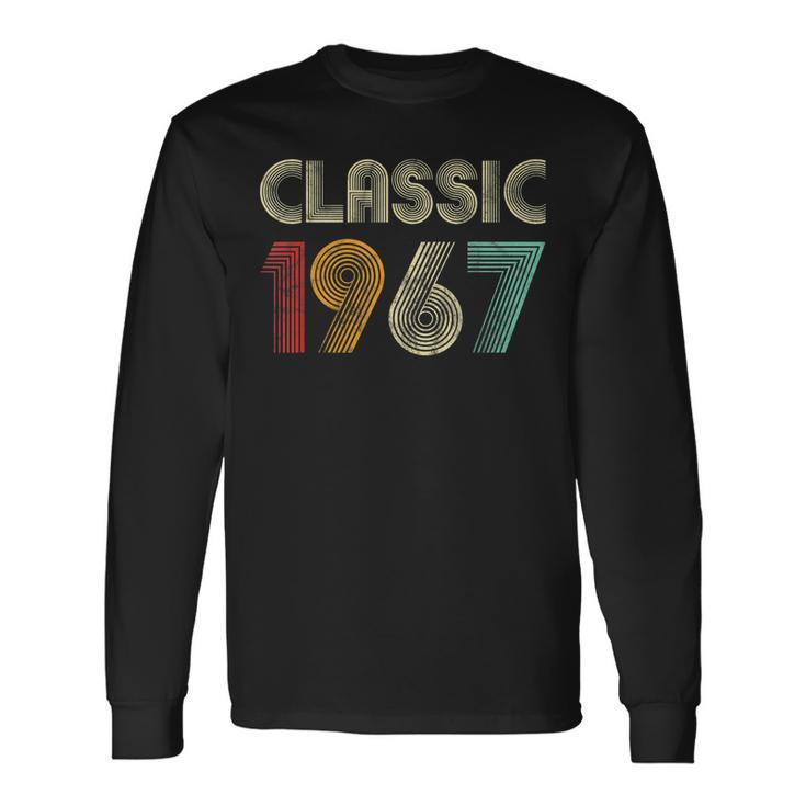Klassisch 1967 Vintage 56 Geburtstag Geschenk Classic Langarmshirts