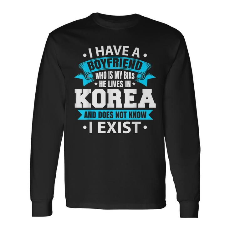 Korean Pop Music Idol Lover K-Pop Fans Music K-Idol Long Sleeve T-Shirt