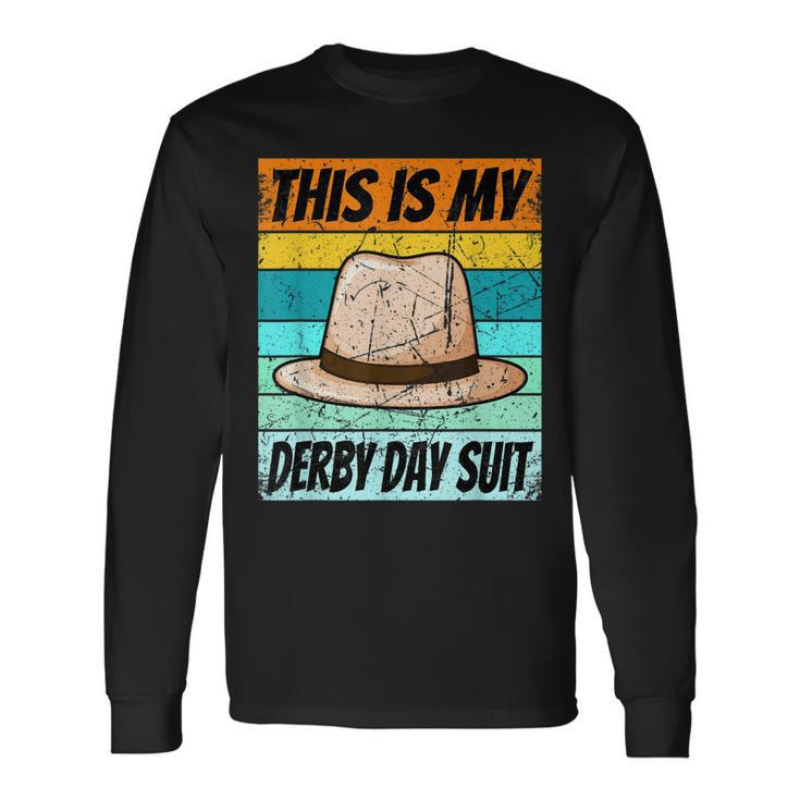 Ky Derby Suits For Derby Day Kentucky Attire 2023 Long Sleeve T-Shirt