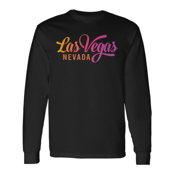 Las Vegas Nevada Aesthetic Classic Long Sleeve T-Shirt T-Shirt