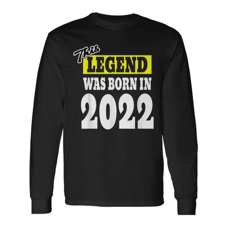 Legendärer Vater und Mutter, Dieses Kind 2022 Geboren Langarmshirts Geschenkideen