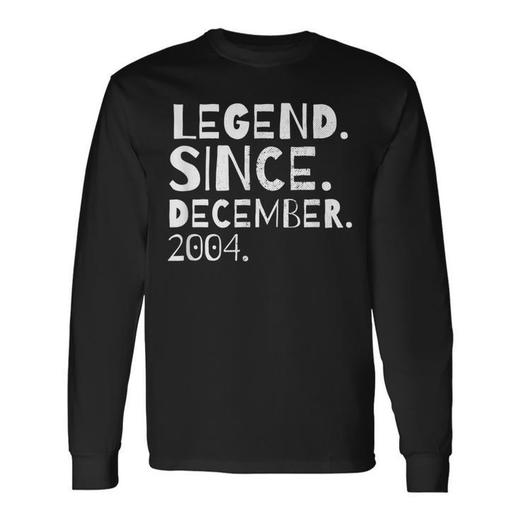 Legende Seit Dezember 2004 Jahr Geburtstag Bruder Schwester Langarmshirts Geschenkideen