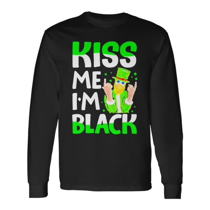 Leprechaun St Patrick’S Day Kiss Me I’M Long Sleeve T-Shirt T-Shirt