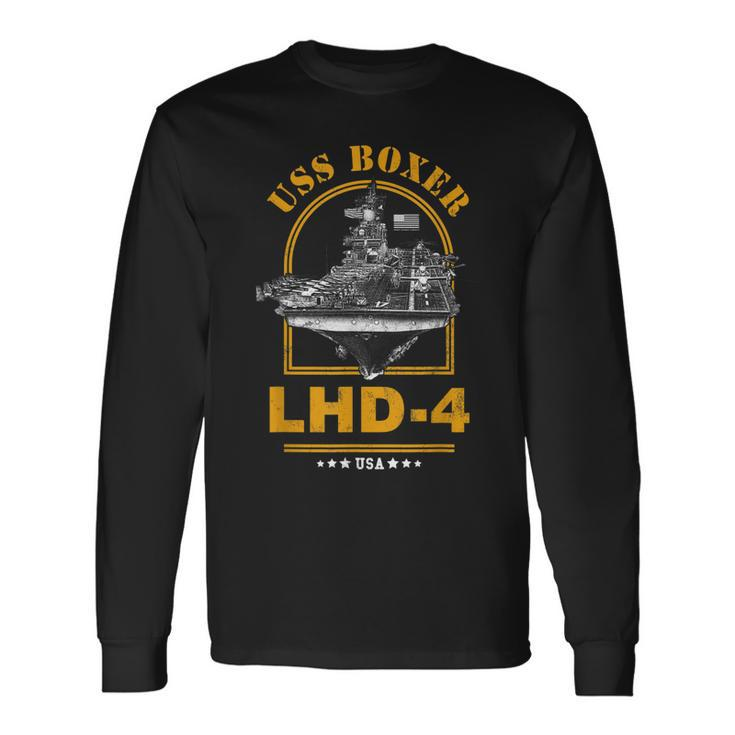 Lhd4 Uss Boxer Long Sleeve T-Shirt
