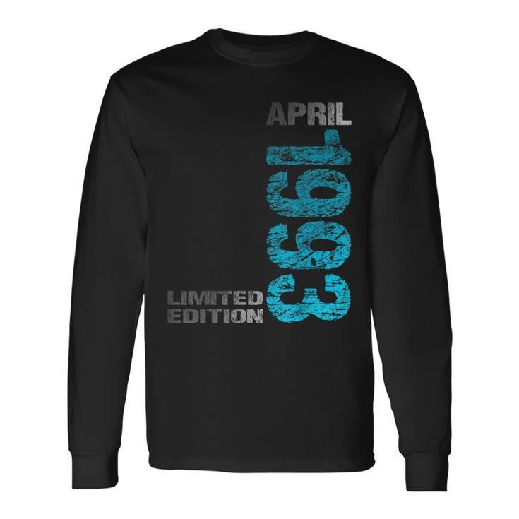 Limited Edition April 1993 30Th Birthday Born 1993 Long Sleeve T-Shirt T-Shirt
