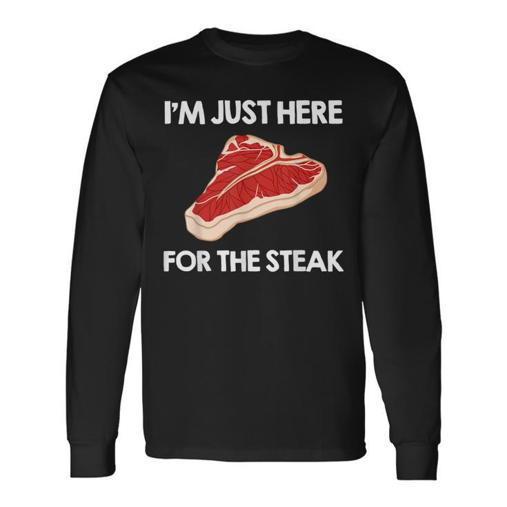 I Love Steak Ribeye House Long Sleeve T-Shirt