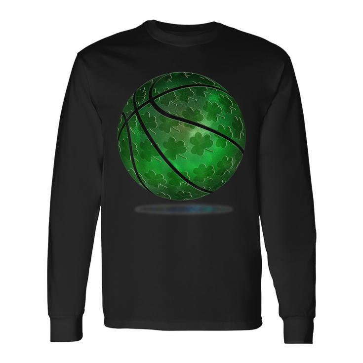 Luck Of The Irish St Patricks Day Accessories Basketball Long Sleeve T-Shirt T-Shirt