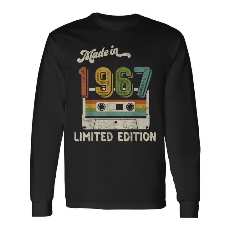 Made In 1967 Limited Edition Vintage Retro Birthday In 1967 Long Sleeve T-Shirt