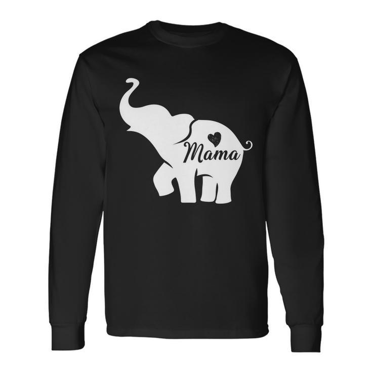 Mama Elephant Long Sleeve T-Shirt