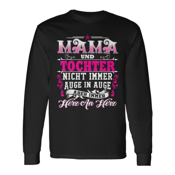 Mama Und Tochter Partnerlook Spruch Mutter Muttertag Langarmshirts Geschenkideen