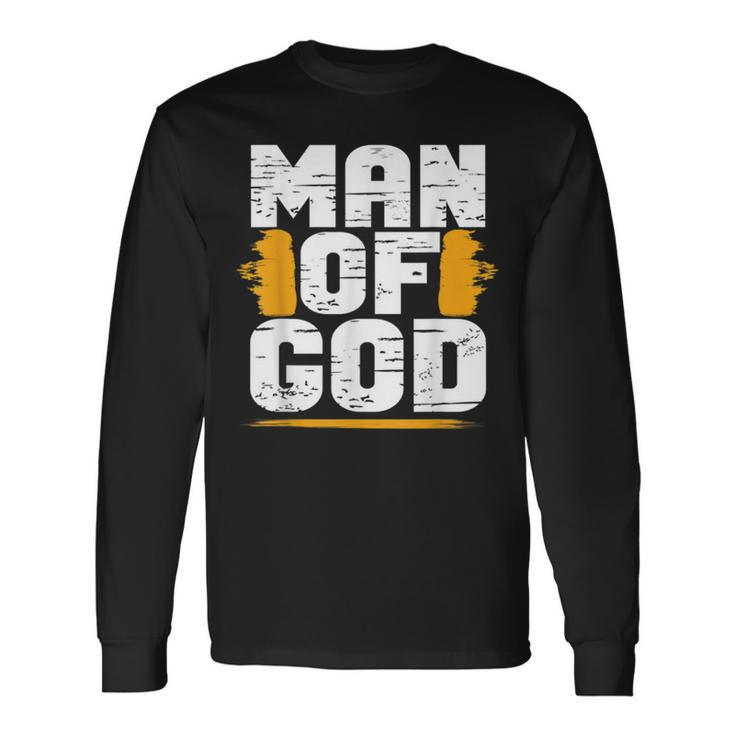 Man Of God Christian Believer Dad Daddy Father’S Day Cute Long Sleeve T-Shirt T-Shirt