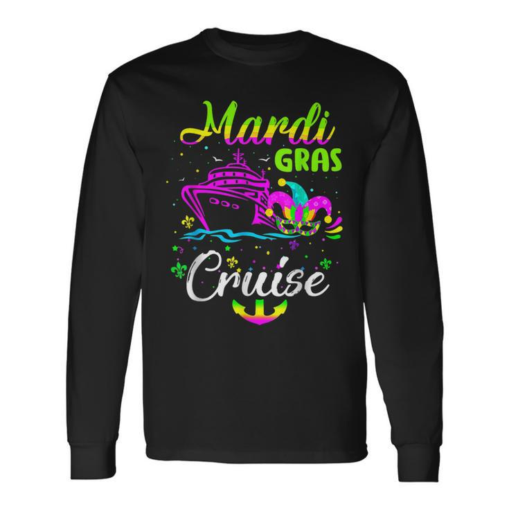 Mardi Gras Cruise 2023 Carnival Matching New Orleans Long Sleeve T-Shirt