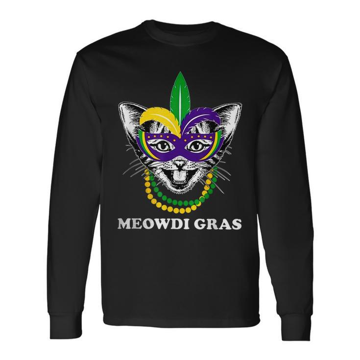 Mardi Gras Fat Tuesday New Orleans Carnival Long Sleeve T-Shirt