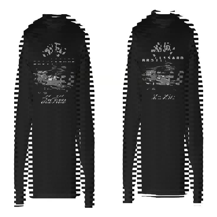 Max Holste Mh 1521 Broussard Aircraft Long Sleeve T-Shirt