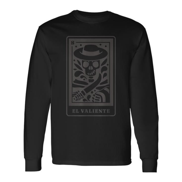 Mexikanische Tarotkarte V2 Langarmshirts Geschenkideen