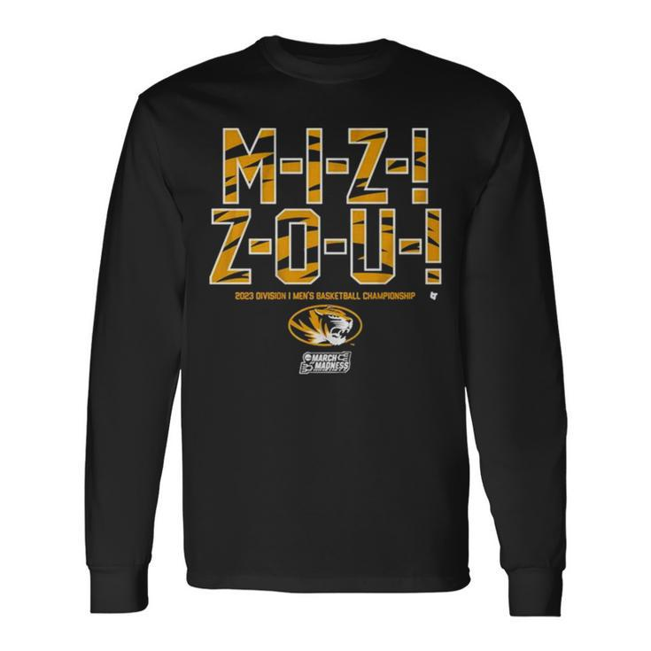 Missouri Basketball M I Z Z O U 2023 March Madness Long Sleeve T-Shirt T-Shirt