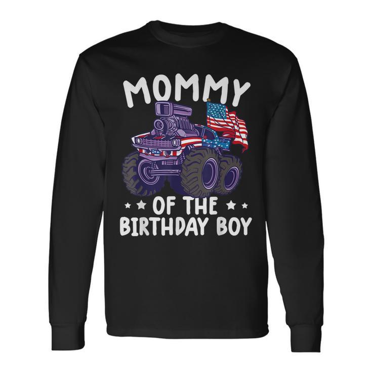 Monster Truck Matching Mama Des Geburtstagskindes Langarmshirts Geschenkideen