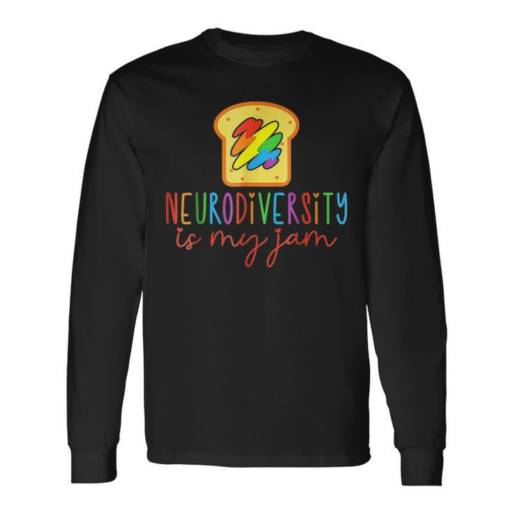 Neurodiversity Is My-Jam Autism Awareness Special Education Long Sleeve T-Shirt T-Shirt