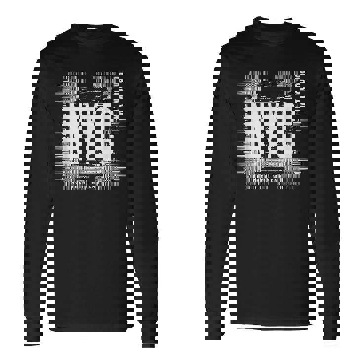 New York City Nyc Aesthetic Graphic Classic Long Sleeve T-Shirt