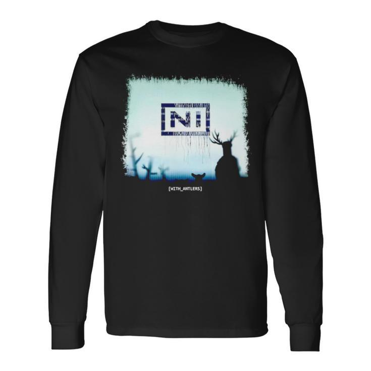 Ni With Antlers Long Sleeve T-Shirt