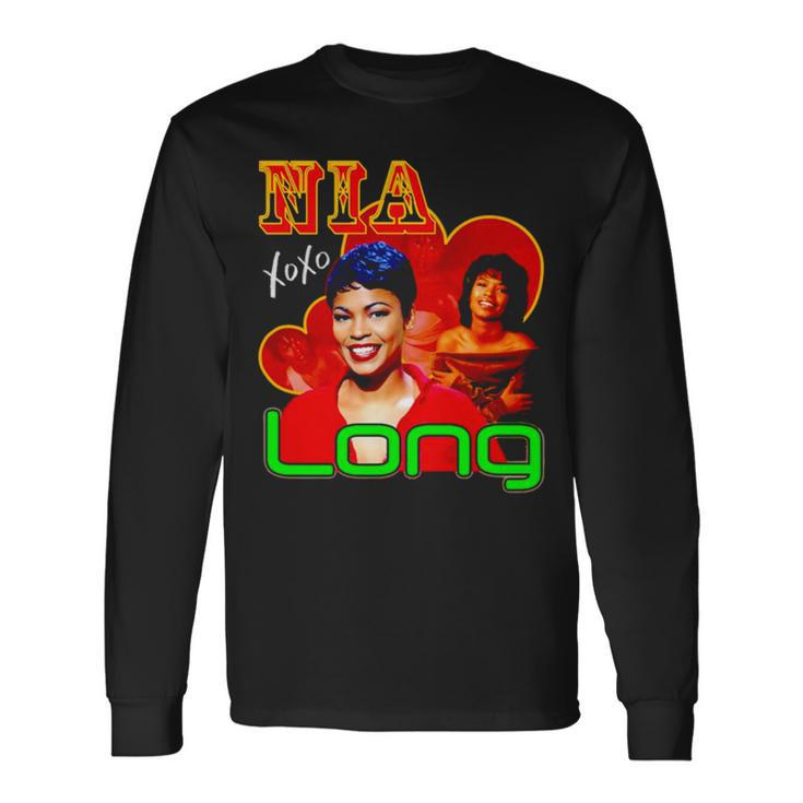 Nia Long Xoxo Long Sleeve T-Shirt Gifts ideas