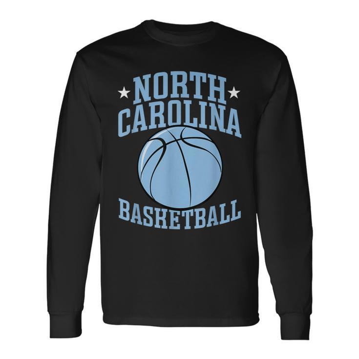 North Carolina Basketball Long Sleeve T-Shirt T-Shirt