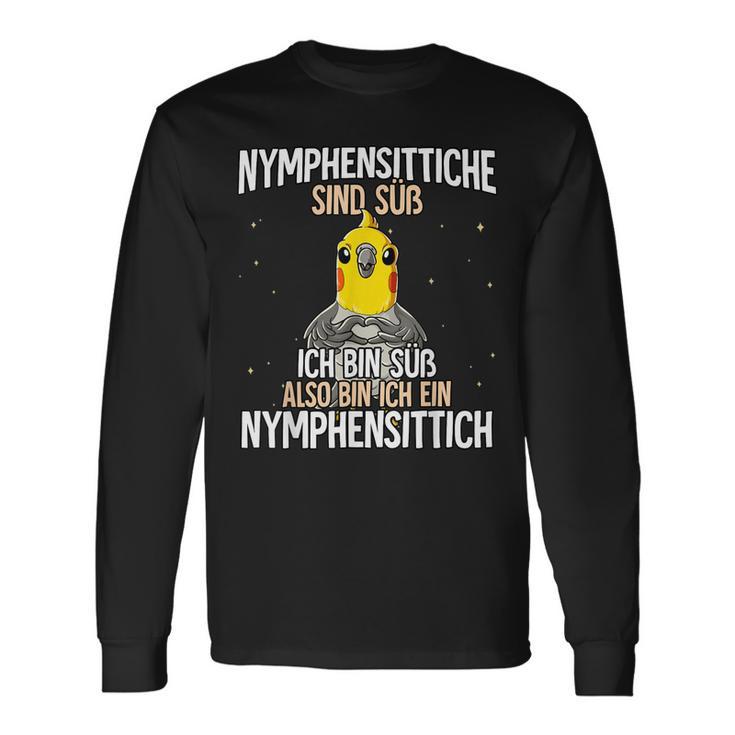 Nymphensittiche Sind Süß Nymphensittich Langarmshirts Geschenkideen