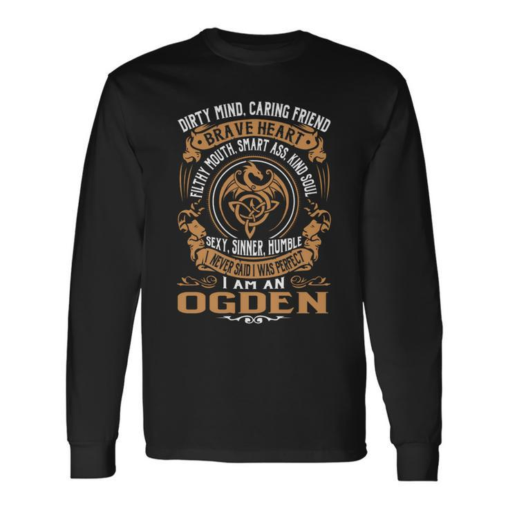 Ogden Brave Heart Long Sleeve T-Shirt Gifts ideas