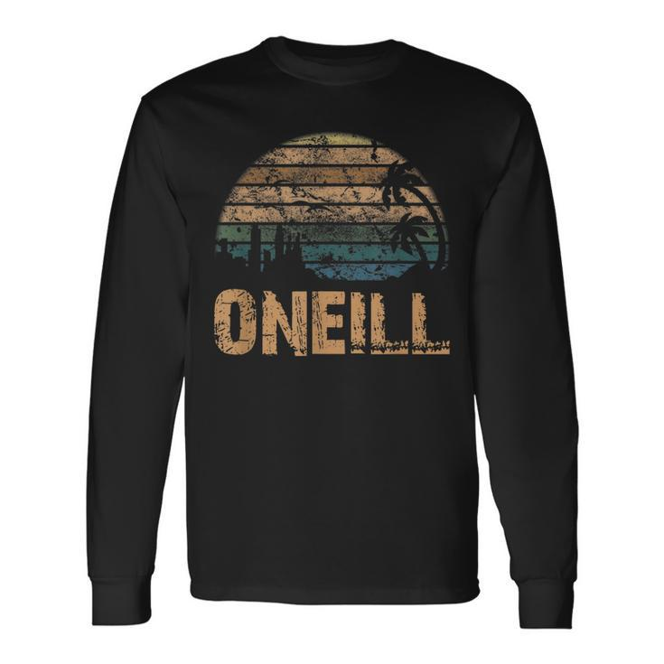 Oneill Vintage Sunset College Long Sleeve T-Shirt