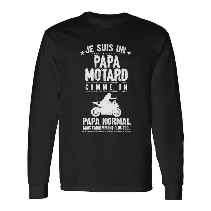 Papa Motard Plus Cool Long Sleeve T-Shirt