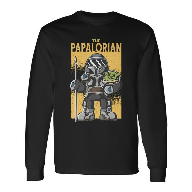 The Papalorian Alien Father Parody Long Sleeve T-Shirt
