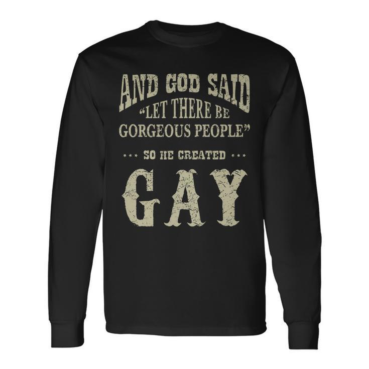 Personalized Birthday Idea For Person Named Gay Long Sleeve T-Shirt Gifts ideas