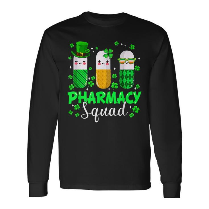 Pharmacy Squad Leprechaun Pharmacist St Patricks Day Long Sleeve T-Shirt T-Shirt