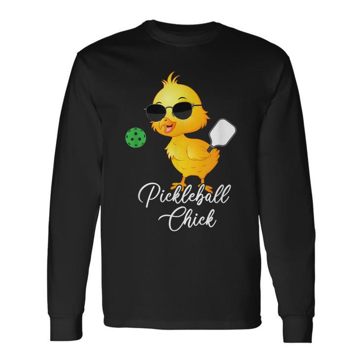 Pickleball Chick Pickleball Long Sleeve T-Shirt