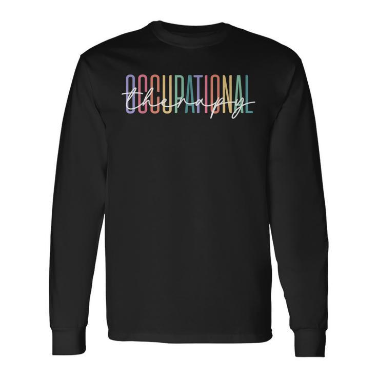 Play Is My Favorite Occupation Autism Special Education Long Sleeve T-Shirt T-Shirt