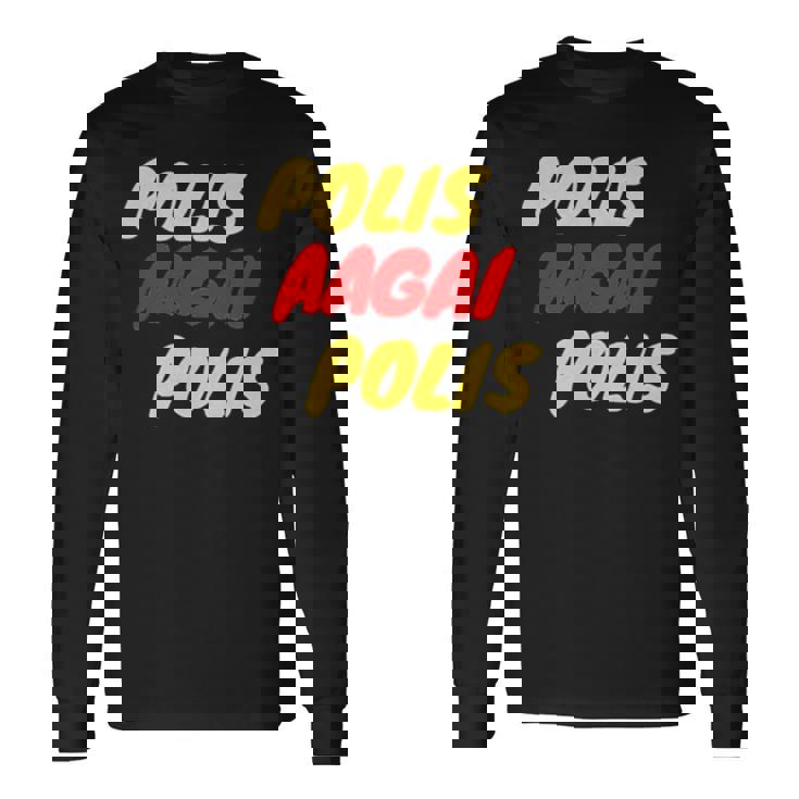 Polis Aagai Polis Long Sleeve T-Shirt