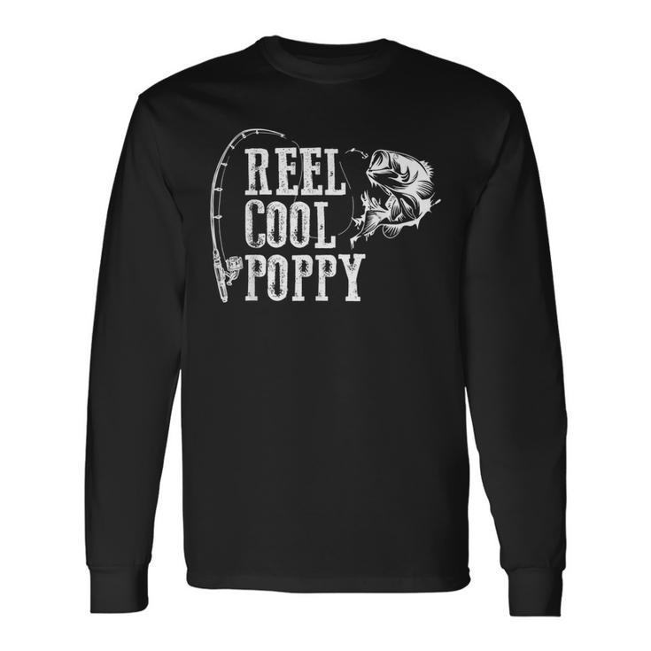 Poppy Fishing Reel Cool Poppy Long Sleeve T-Shirt